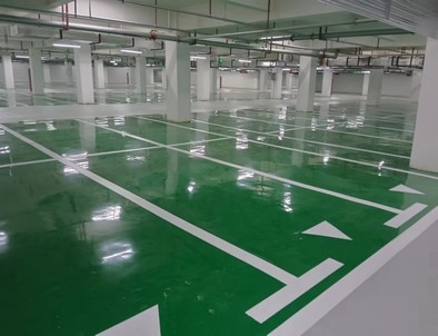 吴忠吴忠小区停车场标线